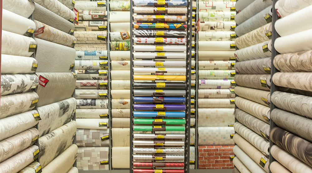 Обзор новинок обоев для стен в магазине Стройдекор