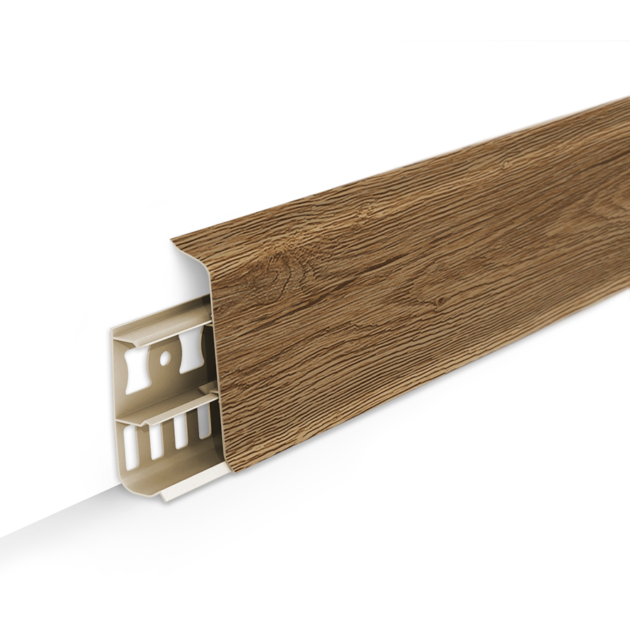 Плинтус Deconika 70мм №211 Дуб рустик