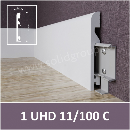 Солид UHD 2м*100мм Белый №11/100С