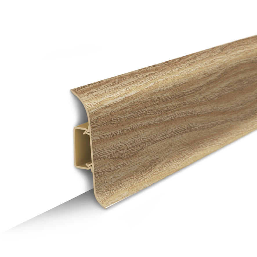 Плинтус Ideal 55мм №206 Дуб коньячный