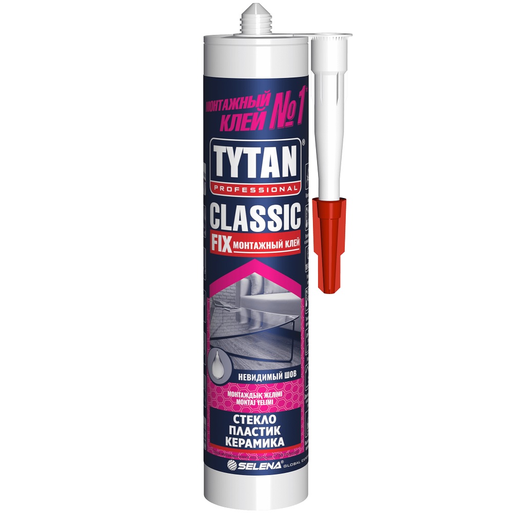 Клей TYTAN CLASSIC FIX бесцветный 310 мл.