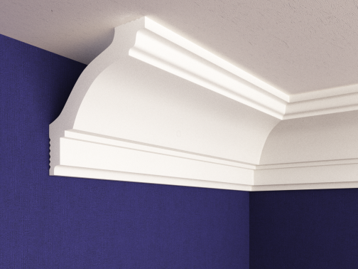 Плинтус потолочный С16/80 2м