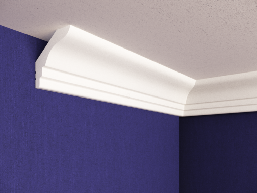 Плинтус потолочный С25/50 2м