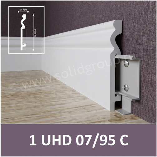 Солид UHD 2м*95мм Белый №07/95С