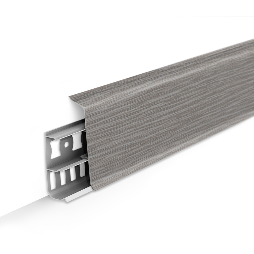 Плинтус Deconika 70мм №210 Дуб пепельный