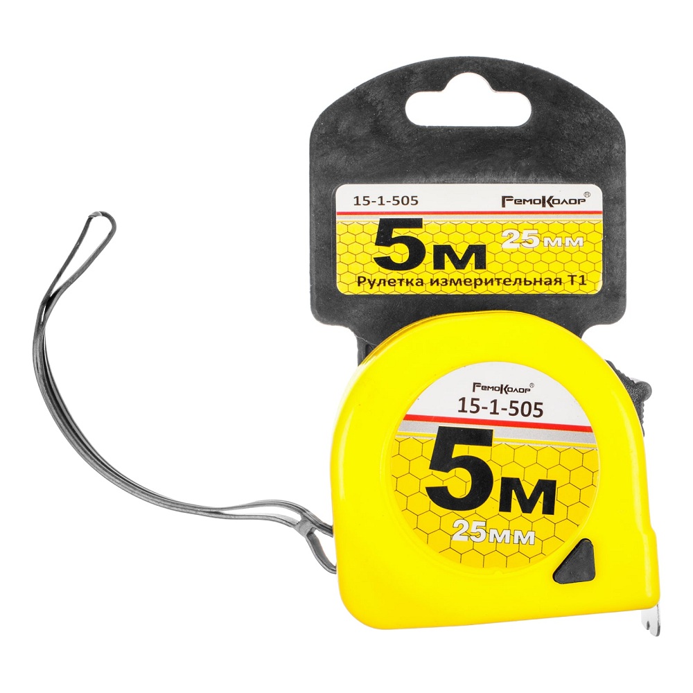 Рулетка Т1 5м*25мм 15-1-505