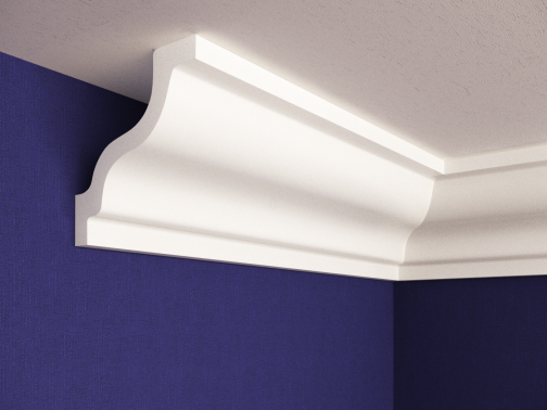 Плинтус потолочный С14/70 2м