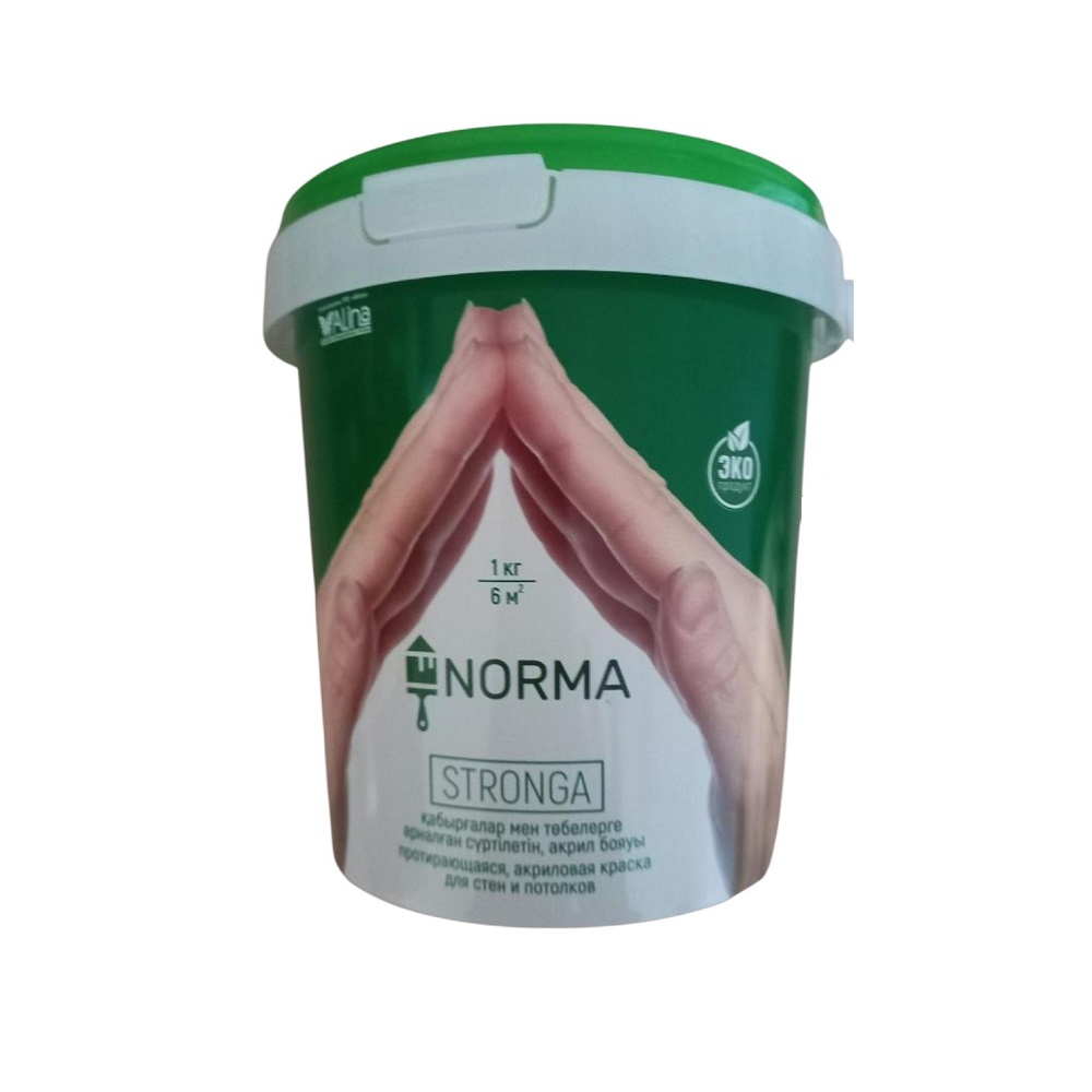 Краска водоэмульсионная, NORMA Stronga, 1 кг