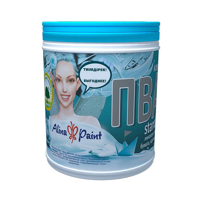 Клей ПВА Alina Paint Standart 800 г
