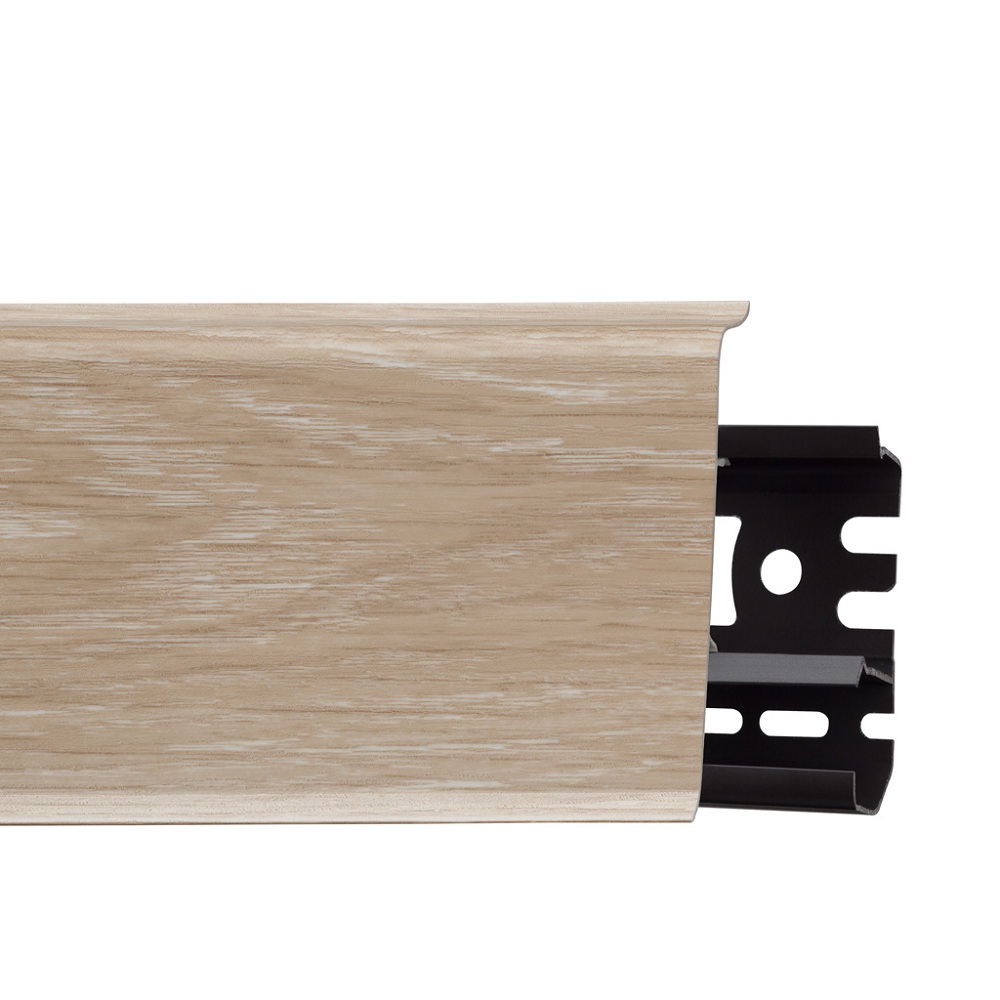 Плинтус Indo 70мм №42 Дуб Песочный