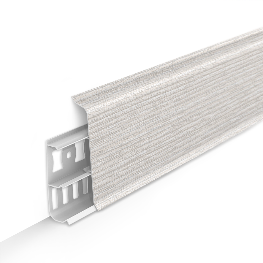 Плинтус Deconika 85мм №265 Клен патина