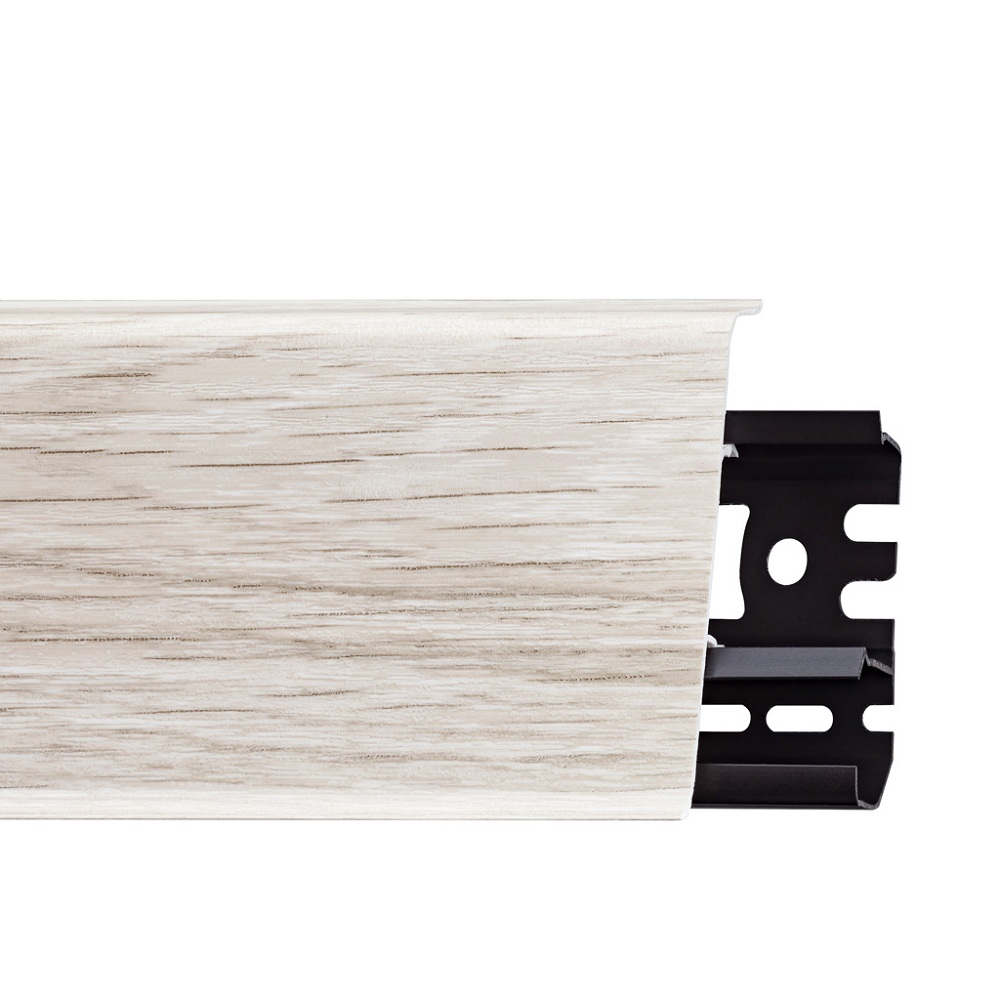 Плинтус Indo 70мм №02 Ясень Паленый