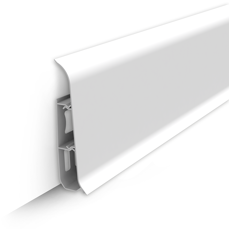 Плинтус Ideal 70мм №001 Белый