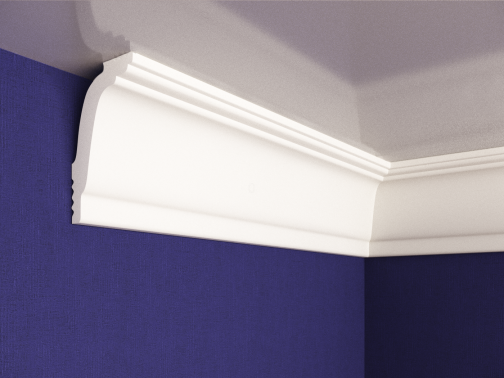 Плинтус потолочный С34/67 2м